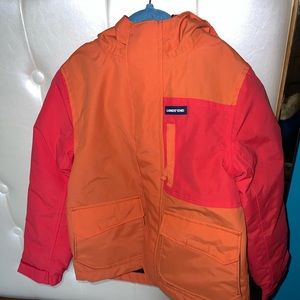 Fleece lined Lands End jacket